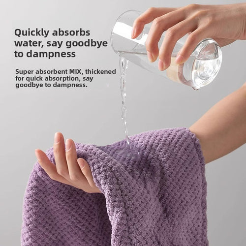 Microfiber Hair Drying Cap Super Absorbent Quick Dry Towel