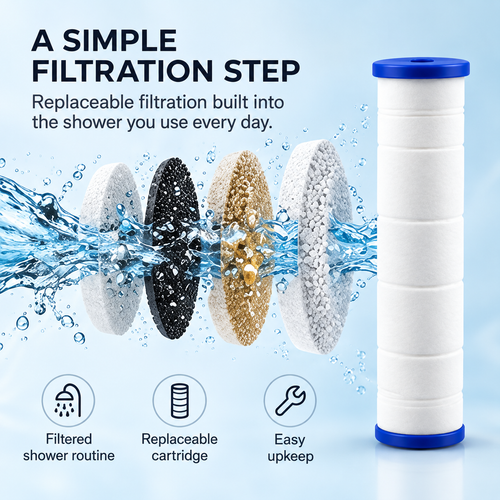 PureFlow™ Filtered Handheld Shower Head