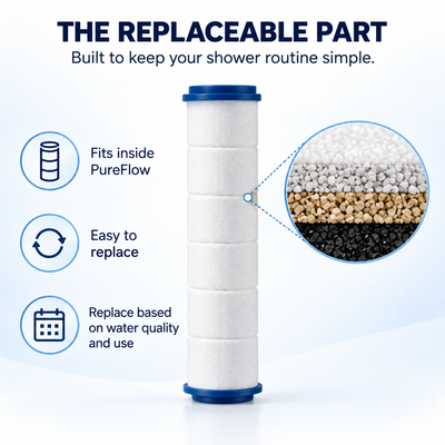 PureFlow replaceable cartridge system