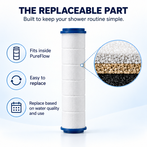 PureFlow™ Filtered Handheld Shower Head